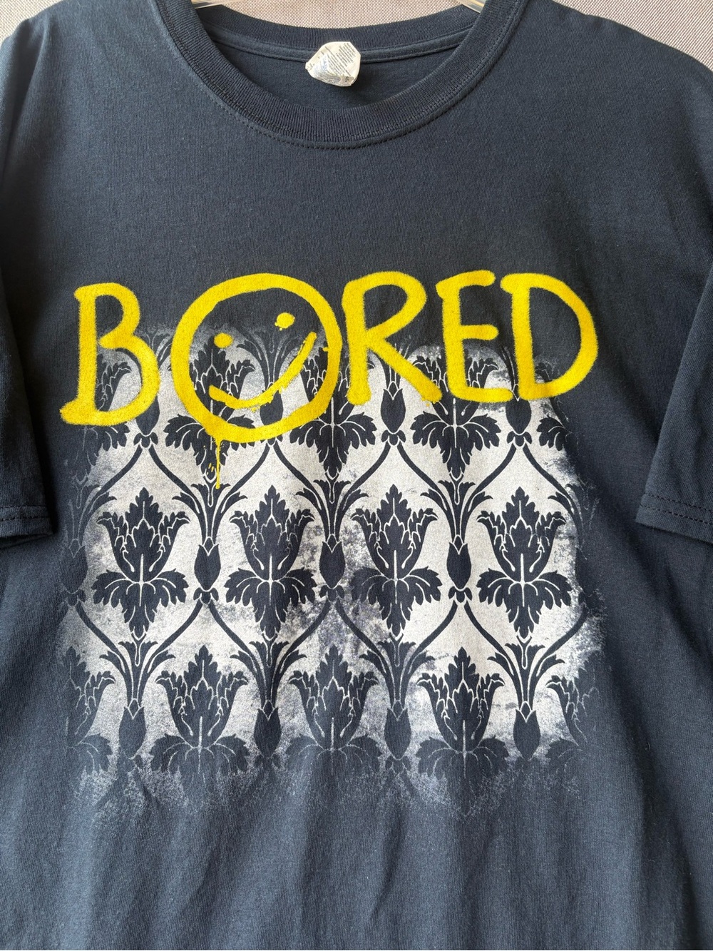 VINTAGE BORED AUSTRALIAN PUNK ROCK BAND SHIRT SIZE XL - Picture 2 of 4